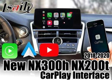 Android atado con alambre CarPlay AUTO interconecta totalmente listo para el uso para Lexus NX200t NX300h 2018-2020