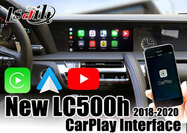 CarPlay/navegación auto de las multimedias del coche de Android para Lexus LC500h 2018-2020 con YouTube