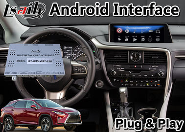Sistema de interfaz de la navegación de 4+64GB Android 9,0 RX Carplay para Lexus 2015-2018 RX350 RX450H RX200T