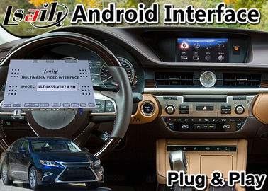 Interfaz video de la navegación de 4+64GB Lsailt Android para el control 2013-2018 ES300H del ratón de Lexus ES 300h