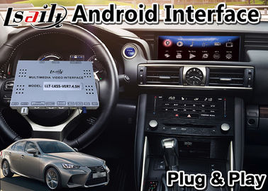 El interfaz video del coche de Lsailt Android para Lexus 2017-2020 ES el control del ratón 300h, caja de la navegación GPS para IS300h