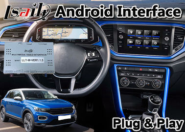 Interfaz video del coche de Android 9,0 para VW Golf/Skoda/Teramont/T-ROC