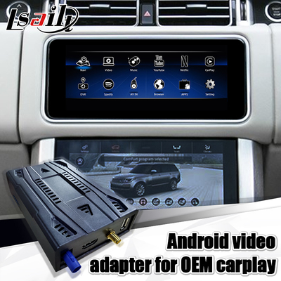 Interfaz video Android de las multimedias de Android del CE 9,0 12VDC RK3399 para Land Rover