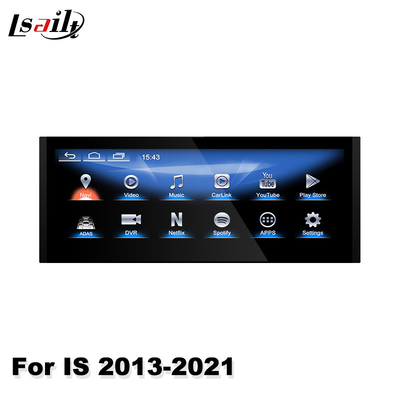 Pantalla de Android Carplay de las multimedias del coche de Lsailt 10,25 pulgadas para Lexus IS350 IS200T IS300H IS250
