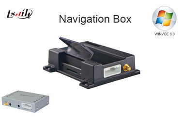La caja de la navegación del coche de GPS para el sistema de la rociada de la pantalla del DVD de JVC realiza USB que duplica verdadero, tacto Navi