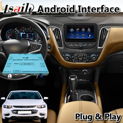 Interfaz de video Lsailt Android Carplay para el sistema Chevrolet Malibu Mylink 2016-2018