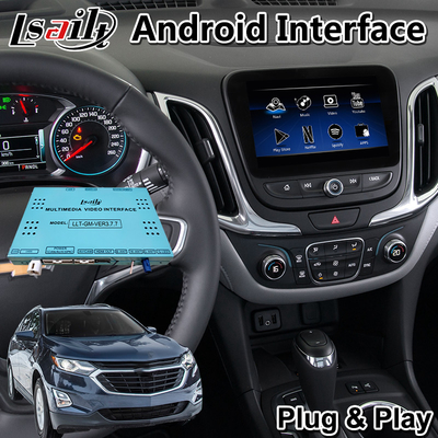 Interfaz Multimedia Lsailt Android Carplay para sistema Chevrolet Equinox Traverse Tahoe Mylink