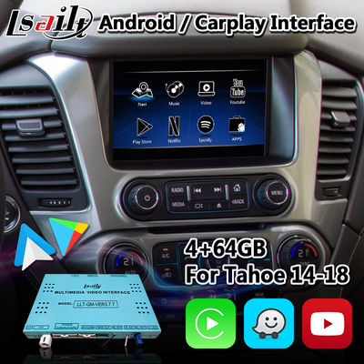 Lsailt Android Carplay Interfaz multimedia para el Chevrolet GMC Tahoe 2015