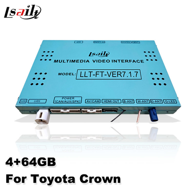 Interfaz video de Lsailt 4GB Android Carplay para la corona AWS215 AWS210 de Toyota