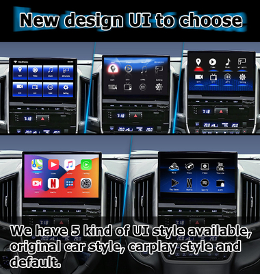 Car Android 13 caja de navegación para Toyota LC200 GXR Fujitsu unidad Carplay waze youtube vista trasera etc