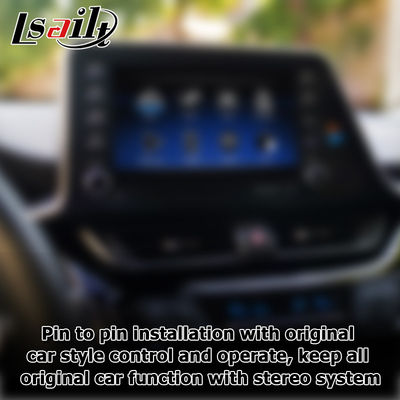 Interfaz multimedia Android 13 para Toyota C-HR CHR con Android Auto y CarPlay