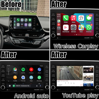Toyota C-HR CHR Android 13 interfaz multimedia con juego automático de Android inalámbrico