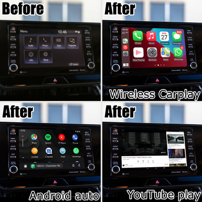 Toyota Harrier Venza Android 13 interfaz de vídeo multimedia 2019-presente carplay inalámbrico y Android auto