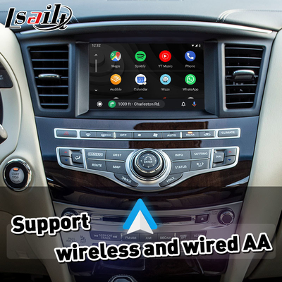 Lsailt Android Auto CP AA OEM Integración Interfaz Carplay para el Infiniti JX35 2011-2013