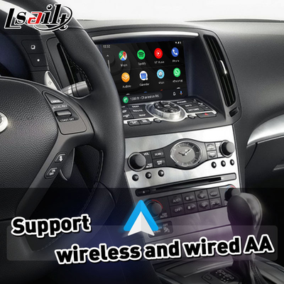 Lsailt Android Auto CP AA OEM Integración Interfaz de Carplay para el Infiniti Q60 2013-2016
