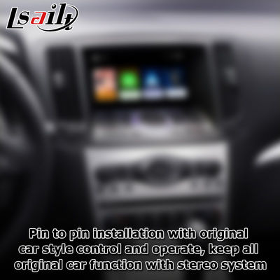 Carplay Android inalámbrico para Infiniti G37 G25 Q40 Q60 370GT línea del cielo 08IT