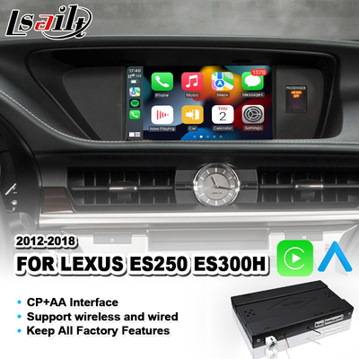 Interfaz inalámbrica de Android Auto Carplay para Lexus ES 250 300H 350 200 Control del ratón 2012-2018 ES250 ES350