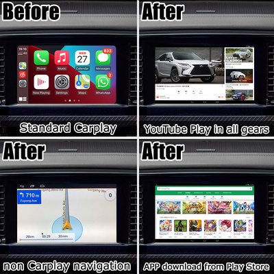 El OEM Carplay basó la caja del AI del interfaz de Android para Nissan Patrol Y62 2020
