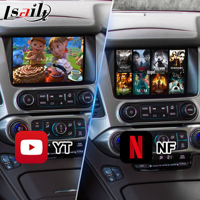 Interfaz de vídeo multimedia de Android Carplay para el Chevrolet GMC Tahoe 2014-2019