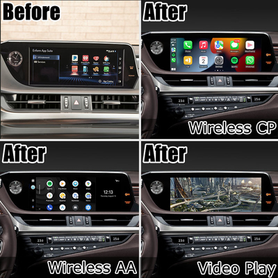 Auto androide carplay inalámbrico para una versión más barata de Lexus ES300h ES350 ES250