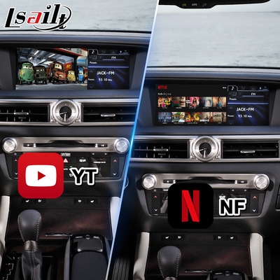 Interfaz de vídeo de automóvil Android para Lexus GS250 GS350 GS450h GS300h GS L10 2012-2015