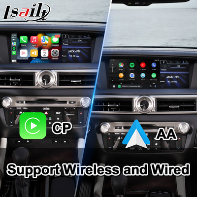 Interfaz de vídeo de automóvil Android para Lexus GS250 GS350 GS450h GS300h GS L10 2012-2015
