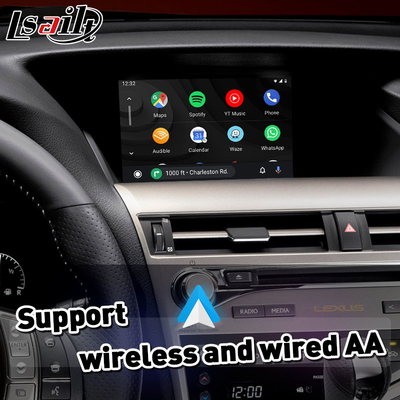Interfaz Carplay de integración OEM Lsailt para Control de ratón deportivo Lexus RX450H RX350 RX270 RX F 2012-2015