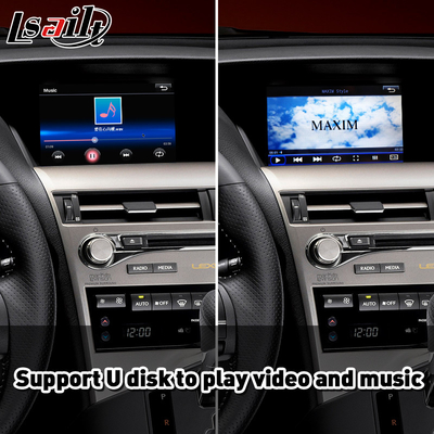 Interfaz Carplay de integración OEM Lsailt para Control de ratón deportivo Lexus RX450H RX350 RX270 RX F 2012-2015