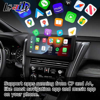 Auto inalámbrico de Android carplay para la proyección de la pantalla de Lexus LM300h LM350 LM