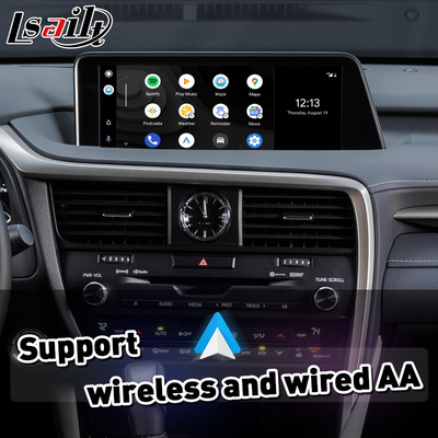 Interfaz automática Android de Lexus Carplay para el control del ratón RX450H RX350 RX 350 2016-2019
