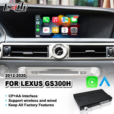 Car Integration Carplay Android Auto Interface para el Lexus GS300H GS 300H 2012-2015