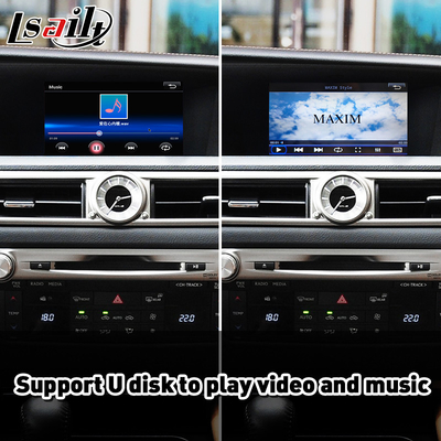 Car Integration Carplay Android Auto Interface para el Lexus GS300H GS 300H 2012-2015