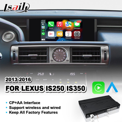 Interfaz inalámbrica de Carplay para Lexus IS250 IS350 IS 250 Control del ratón 2013-2016