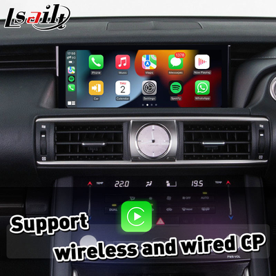 Interfaz inalámbrica de Android Auto Carplay para Lexus IS200T IS300H IS350 F Sport IS 200T Control del ratón 2017-2020