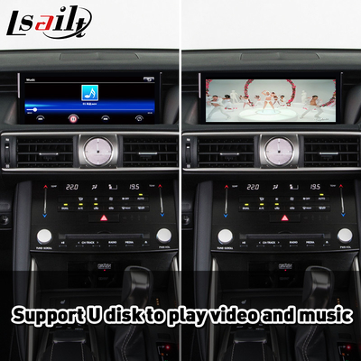 Interfaz inalámbrica de Android Auto Carplay para Lexus IS200T IS300H IS350 F Sport IS 200T Control del ratón 2017-2020