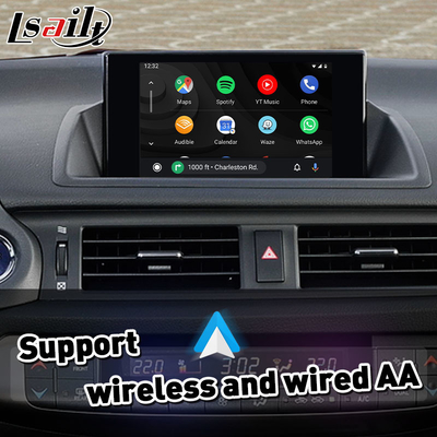 Interfaz de Android Auto Carplay para el control del ratón Lexus CT200H CT 200h 2014-2017
