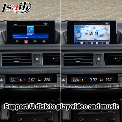 Interfaz de Android Auto Carplay para el control del ratón Lexus CT200H CT 200h 2014-2017