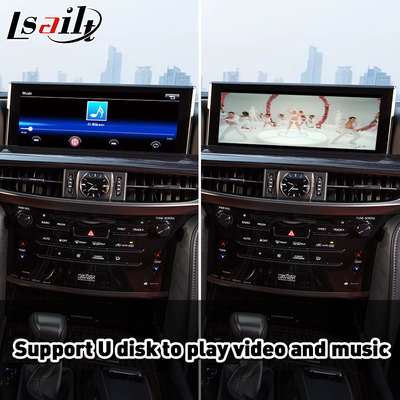 Interfaz inalámbrica de Android Auto Carplay para Lexus LX570 LX 570 LX450D 2016-2021