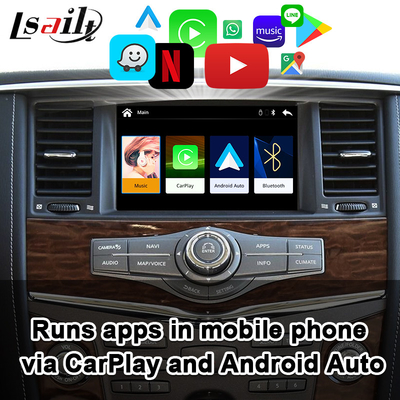 Interfaz para Nissan Armada, búsqueda, pionero de Lsailt CarPlay con el auto de Android, pantalla original de la mejora