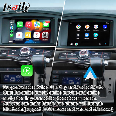 Nissan CarPlay Interface con el auto de Android, YouTube, Spotify para Elgrand, patrulla, armada, pionero