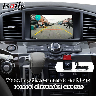 Interfaz inalámbrico de CarPlay para Nissan Quest, patrulla, armada, Infiniti QX con YouTube, auto de Android