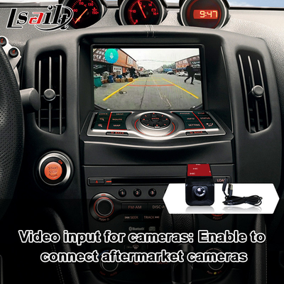 Interfaz auto de Android CarPlay para las cámaras de la parte posterior de la ayuda de Infiniti QX del pionero de Nissan 370Z