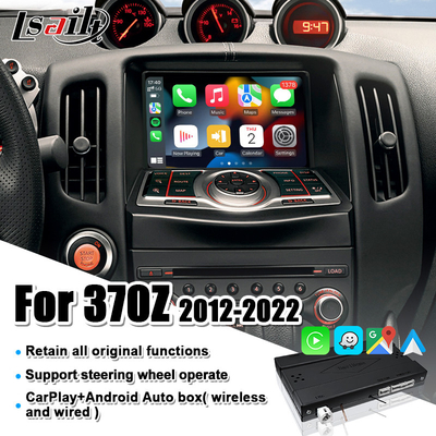 Interfaz auto de Android CarPlay para las cámaras de la parte posterior de la ayuda de Infiniti QX del pionero de Nissan 370Z
