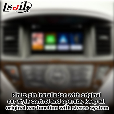Caja auto inalámbrica de la navegación de Carplay Android para Nissan Pathfinder R52 2017-2021