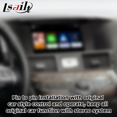 Pantalla auto androide carplay inalámbrica del teléfono de Infiniti Q70 que duplica la caja de los medios de la proyección por Lsailt