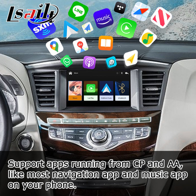 Mejora auto del androide carplay inalámbrico del estilo del OEM de Infiniti QX60