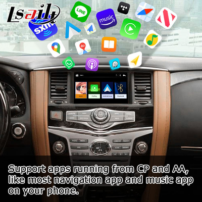 Solución carplay inalámbrica auto Australia compatible de la mejora de Android del estilo del OEM de Infiniti QX80