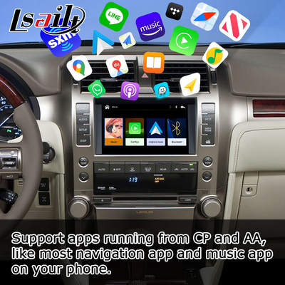 Mejora auto carplay de Apple Android para el estilo del OEM de Lexus GX460 integrar mejora