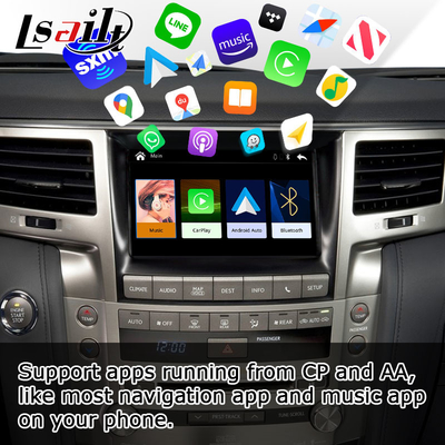 Caja auto inalámbrica del interfaz de la mejora del estilo del OEM de Lexus LX570 Carplay Android