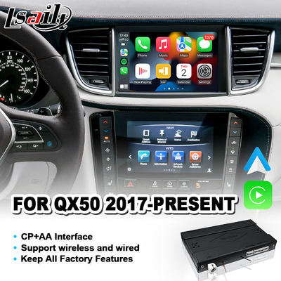 Interfaz automática de Android Carplay inalámbrica para 2017-2022 Infiniti QX50